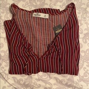 long sleeve striped shirt